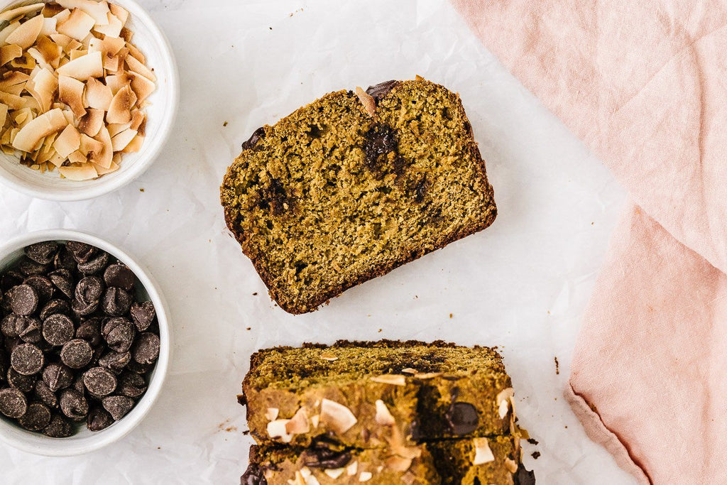 Majka's Coconut Chocolate Chip Banana Bread