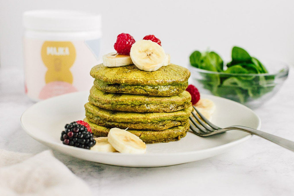 Majka Spinach Blender Pancakes