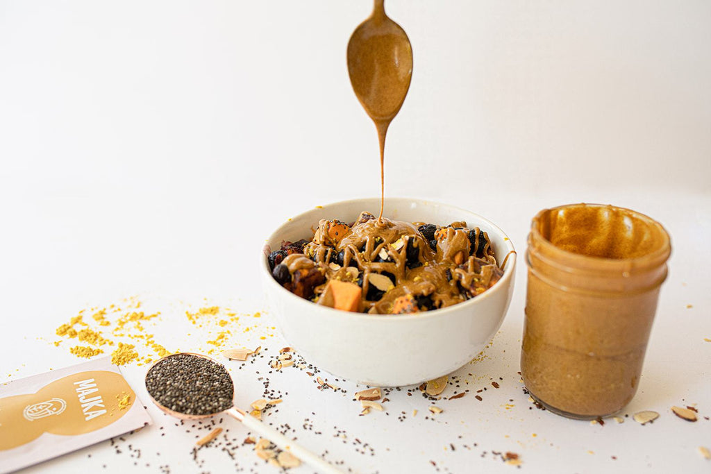 Mama-Approved Sweet Potato Blueberry Power Bowl