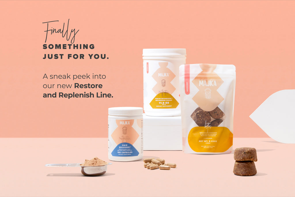 Restore and Replenish: Your Postpartum Nutrition, Energy, Hair, Skin, and Nails, Covered.